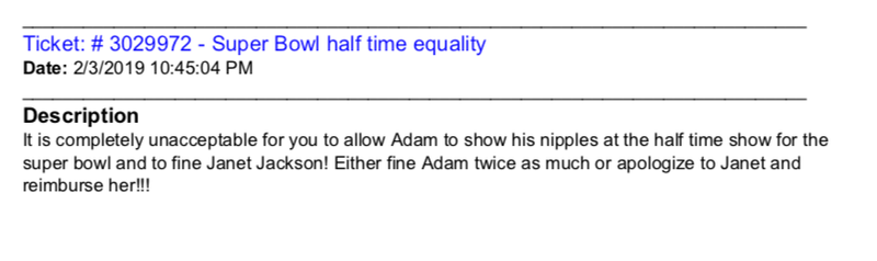Illustration for article titled America Vs. Adam Levine's Nipples: All The FCC Viewer Complaints About The Super Bowl Halftime Show